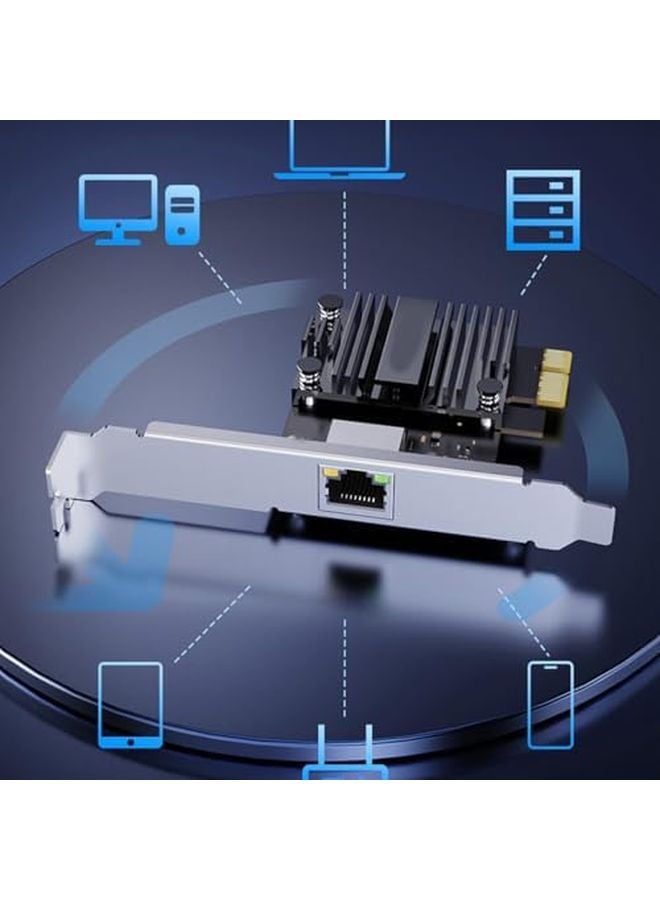 RTL8126 محول شبكة PCIE 5 جيجابت في الثانية بطاقة إيثرنت جيجابت بروفايل منخفض RJ45 - Image 3