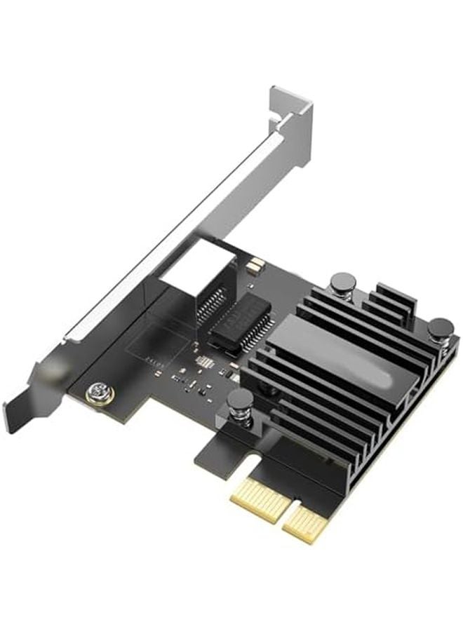 RTL8126 محول شبكة PCIE 5 جيجابت في الثانية بطاقة إيثرنت جيجابت بروفايل منخفض RJ45 - Image 1