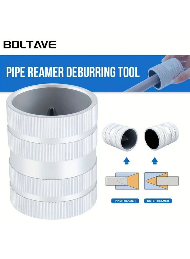 Boltave Dual Ended Pipe Reamer Deburring Tool 1 4 To 1 3 8 Inch High Strength Metal - Image 2