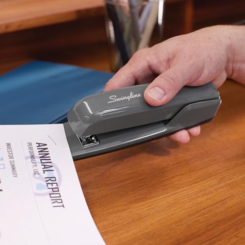 Swingline Stapler, 30 Sheet Capacity, 747 Business Stapler, Jam Free, Metal, Steel Gray (74759) - Image 2