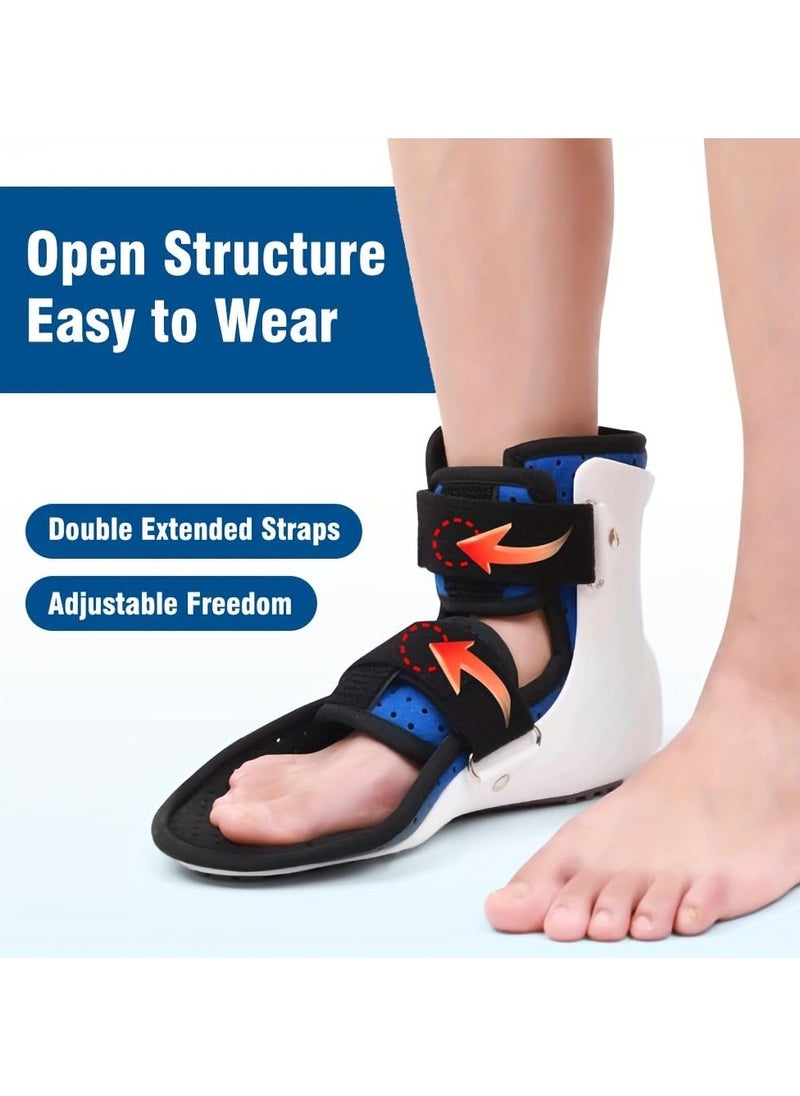 Ru syanl Walking Boot for Broken Foot Medical Fracture Foot Brace Post Op Orthopedic Shoes Ankle Boot Broken Pinky Toe Splint Medical Boots For Foot Injuries  - Image 3