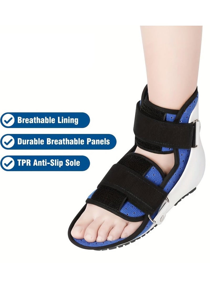 Ru syanl Walking Boot for Broken Foot Medical Fracture Foot Brace Post Op Orthopedic Shoes Ankle Boot Broken Pinky Toe Splint Medical Boots For Foot Injuries  - Image 4