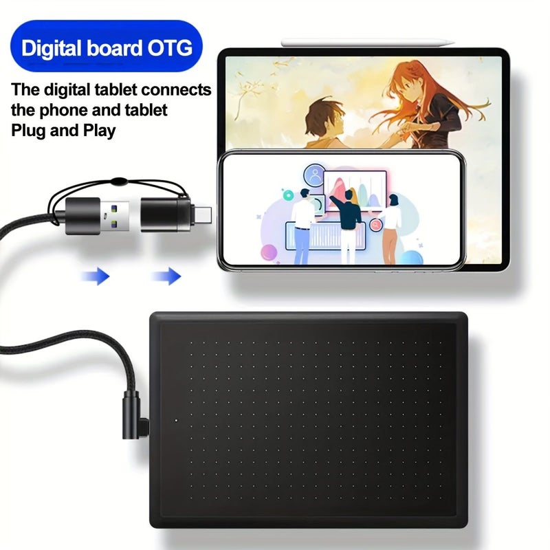 2pcs Rose Golden Type C Male to USB 3.0 Female Adapter Set with Anti Loss Rope - Image 5