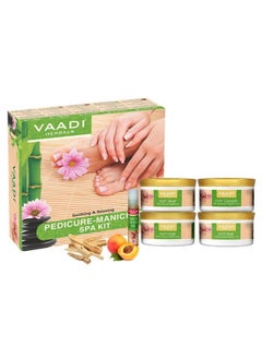 VAADI HERBALS Soothing And Refreshing Pedicure Manicure Spa Kit 640G  - Image 1