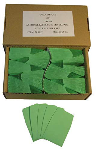 Guardhouse 2 x 2 Paper Coin Envelopes Pack of 500 (Green) - Image 4
