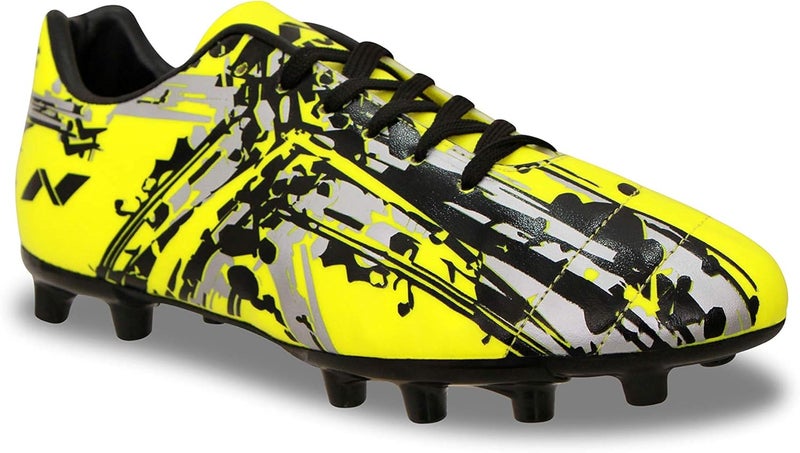 Nivia Storm Football Shoe (Yellow, Numeric_9) for Men - Image 2