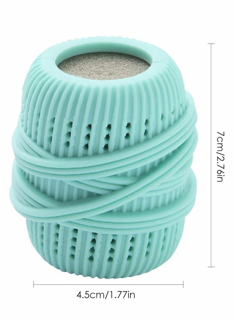 Excefore كرات الغسيل لآلة التجفيف، كرات التجفيف، كرات الغسيل، كرات الغسيل، كرات تجفيف قابلة لإعادة الاستخدام، كرات تنظيف الغسيل المضادة للالتفاف، كرات غسيل ناعمة ممتازة - Image 2