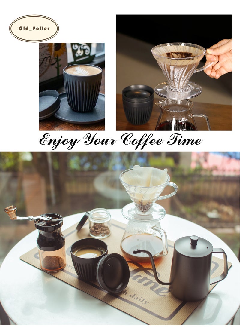 Old_Feller V60 7-Piece Drip Coffee Maker Set With Gift Box - Image 2