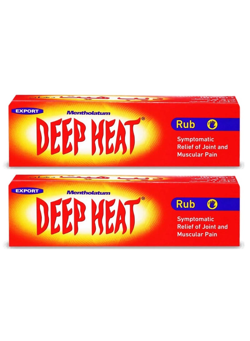 DEEP HEAT Pack Of 2 Deep Heat Rub 67 gm - Image 2