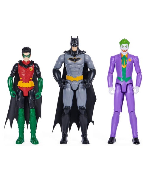 DC Batman and Robin vs. The Joker Action Figures