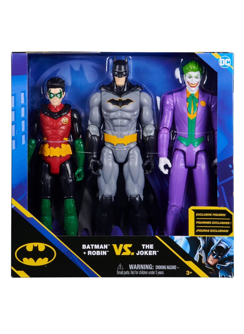 DC - DC Batman and Robin vs. The Joker Action Figures - Image 1