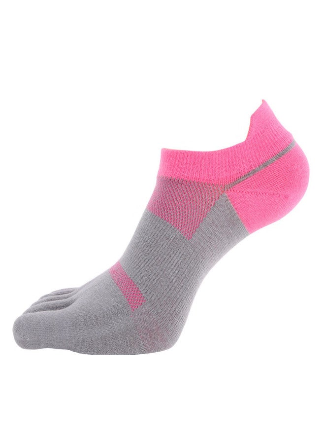 Tfo Quick-dry Five-toe Socks, Durable And Fast-drying Toe Socks For Sports And Running, 248, Women's Rose Red, Size M - Image 1