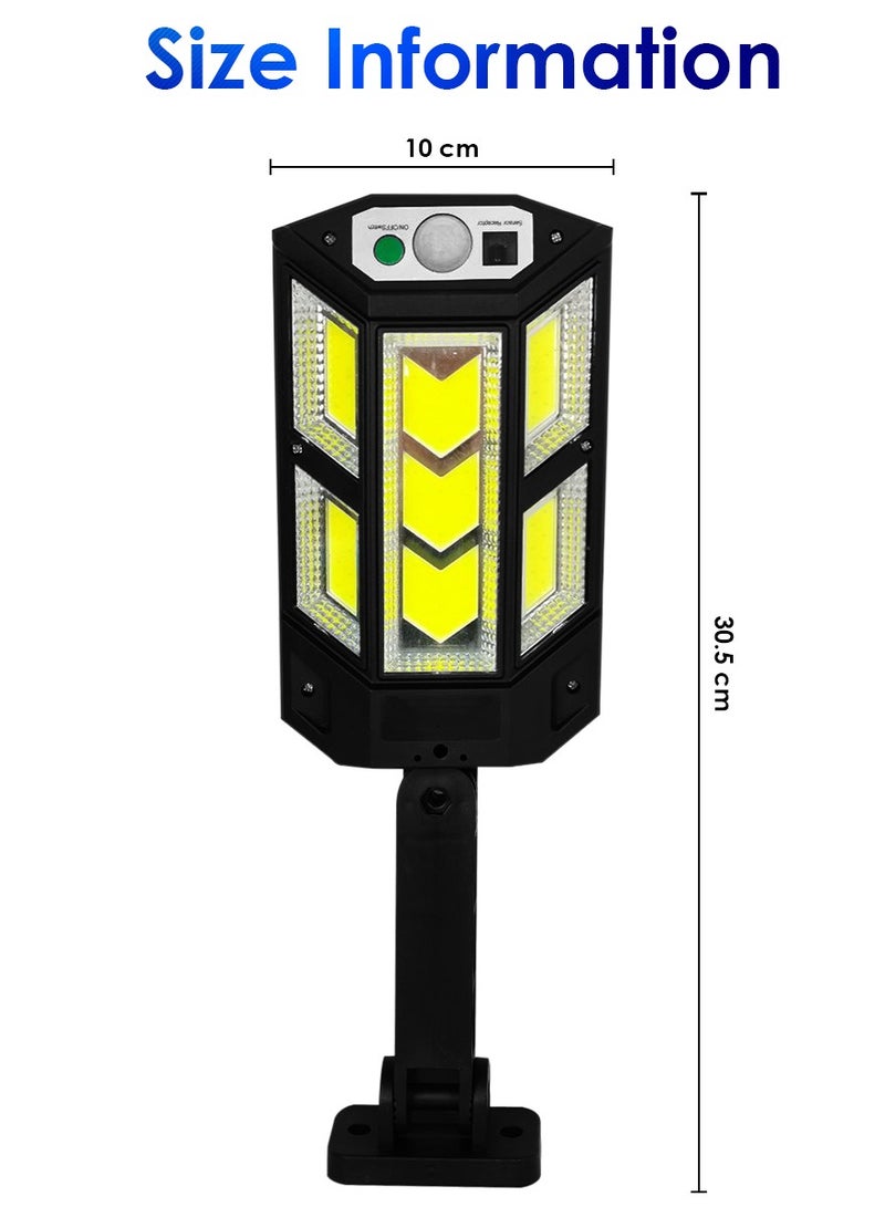New Outdoor Solar Garden Light, Human Body Induction LED Street Light, Wall Light (PP-900C) - Image 4