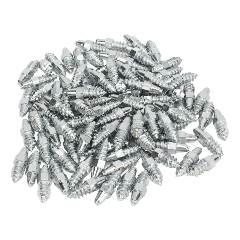 100PCS Tire Spikes Carbide Alloy 21mm Prevent Slip Wheel Tyre Studs for Car Truck Bicycle Boot Motorcycle ATV SUV - Image 1