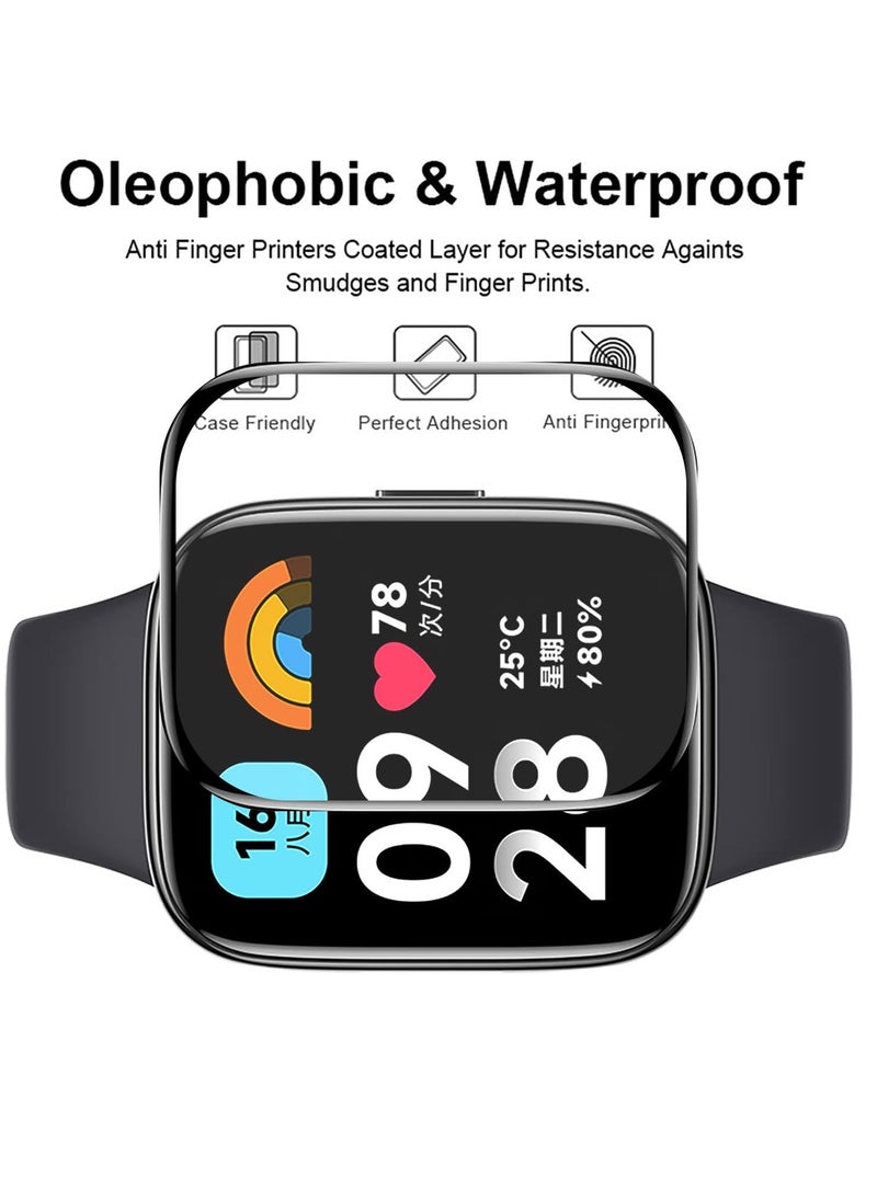 Generic Redmi Watch 3 Active Anti-Scratch HD Clear Soft Glass Film Screen Protector  - Image 3