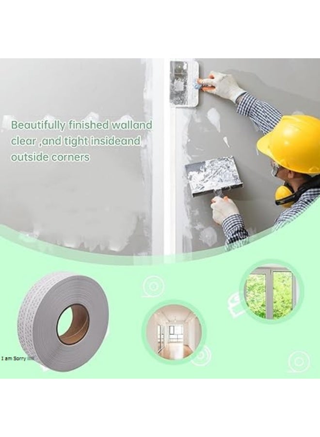 erorex 1.96 Inch Wide Self-Stick Drywall Tape, 132 Ft PVC Joint Compound Tape for Crack Repair - No Primer Needed, Instant Adhesion on Wood/Metal/Concrete (Professional Grade, 5cmx40m) - Image 4