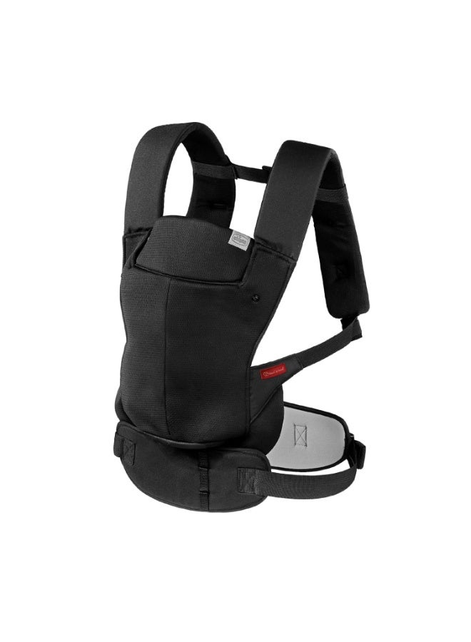 Chicco SnugSupport 4-in-1 Infant Carrier, Front and Back Carry Positions, Infant Backpack, Baby Carrier Newborn to Toddler, for Infants 3.4-15 kgs | Black - Image 1