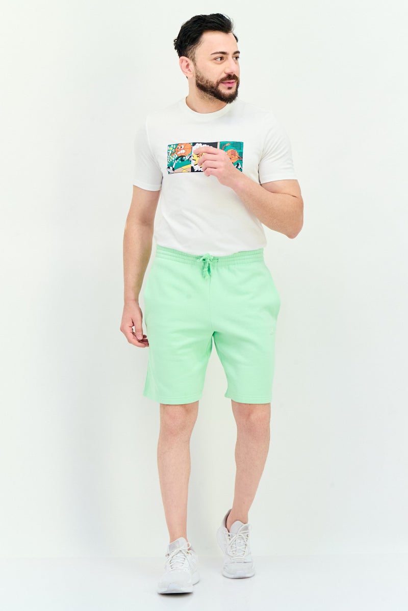 Adidas Men Sportswear Fit All SZN Training Shorts, Mint Green  - Image 3