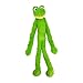 Multipets Swinging Slevin XXL Oversized 30Inch Green Frog Plush Dog Toy - Image 3