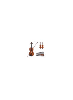 Megarya Student Violin for Beginners Kids & Adults Full Size Fiddle With Bow Rosin Carrying Case Solid Wood Instrument Violin 1/2  - Image 1