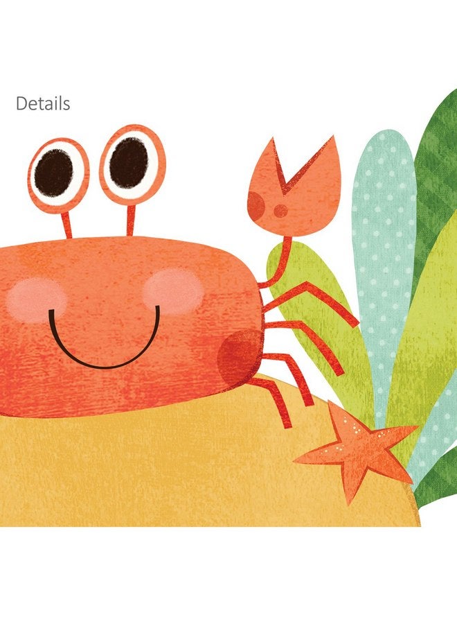 ديكو وال ملصقات حائط للأطفال من DECOWALL DS8-1611 Sea Adventure ملصقات حائط قابلة للإزالة وقابلة للتقشير واللصق لديكور غرفة نوم الأطفال وغرفة المعيشة - Image 4