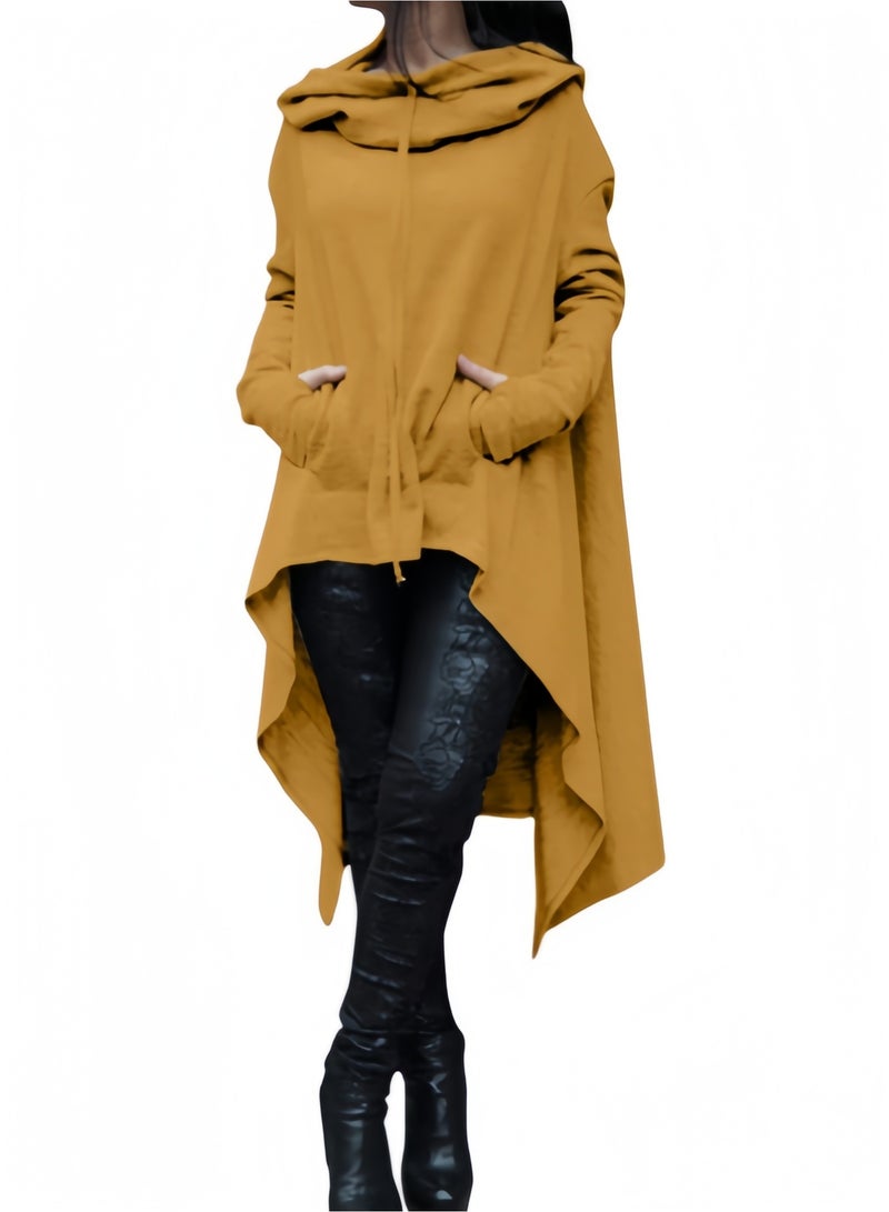 Women Pullover Hoodies Sweatshirt Long Sleeve Oversize Top Shirt Dress - Image 1