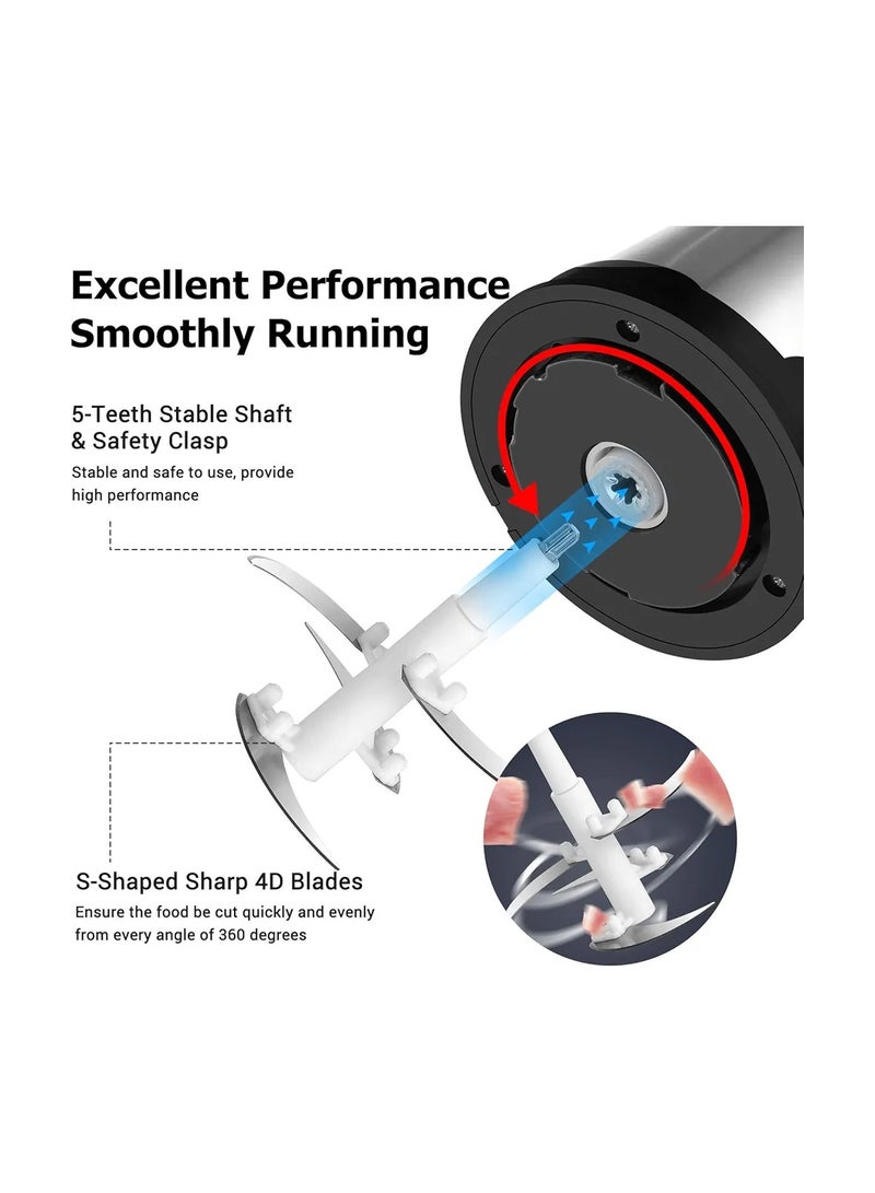 Gold Crest 2 liter stainless steel electric meat grinder and vegetable slicer - Image 2