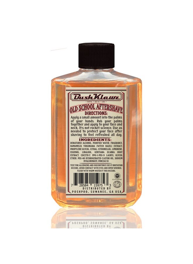 BushKlawz Ushklawz Classic Refreshing Cooling Soothing Barbershop After Shave Lotion Balm Toner Elixer Splash Lumber Prince  - Image 4