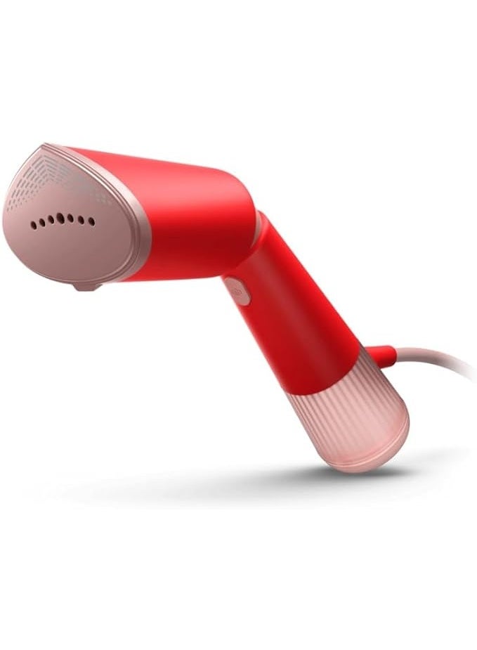 فيليبس Philips 5000 Series Handheld Steamer – Sleek design, Adjustable Head, Quick Heat-up, Eco & Max Settings, Safe For Delicate Fabrics, Steams Vertically And Horizontally, Orange Red (STH5020/40) 120 ml 1400 W STH5020/40 red - Image 4