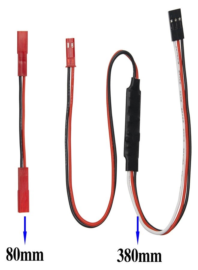Vgoohobby 2Set Vgoohobby RC Winch Controller,RC Winch CH3 Control Cable Compatible with Traxxas TRX4 Axial SCX10 Tamiya 1/10 RC Crawler Car - Image 4