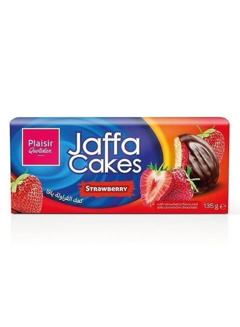 Jaffa Cakes With Strawberry Jelly, Poland