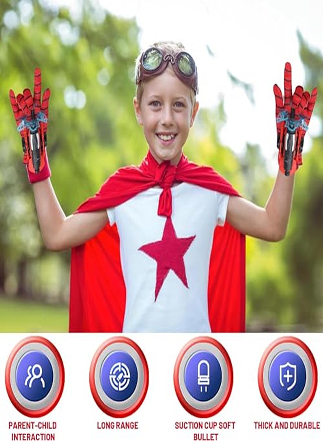 Spiderman Kids Gloves, Hero Launcher, Launcher Toys, Launcher Gloves for Kids Games - Image 1