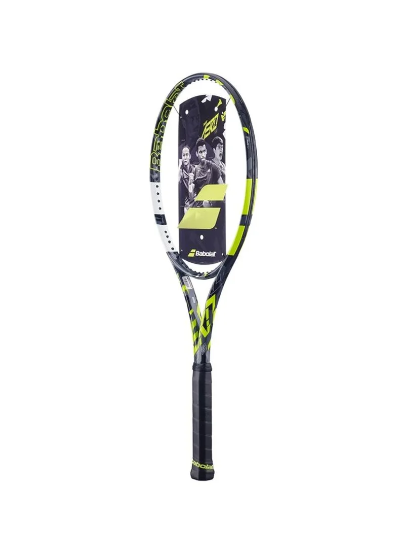 Babolat Babolat Tennis Rackets PURE AERO 98 U NCV  (Unstrung), Grey Yellow White, 101499