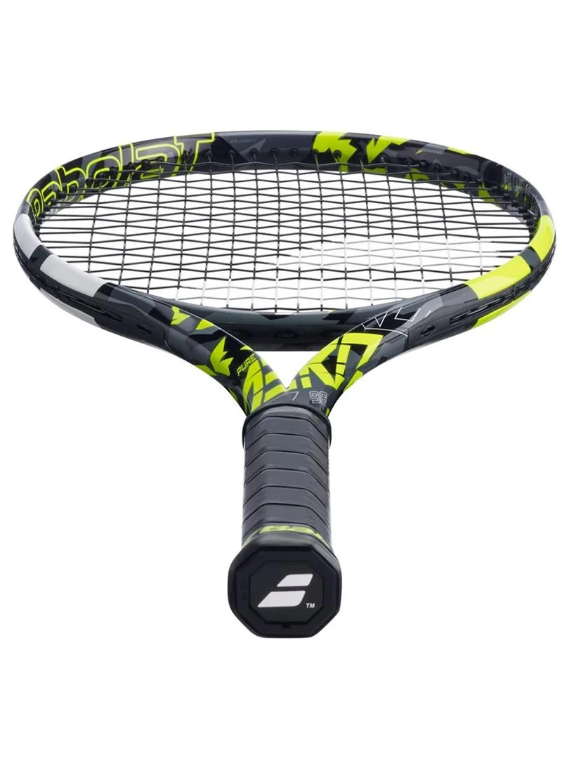 Babolat Babolat Tennis Rackets PURE AERO 98 U NCV  (Unstrung), Grey Yellow White, 101499