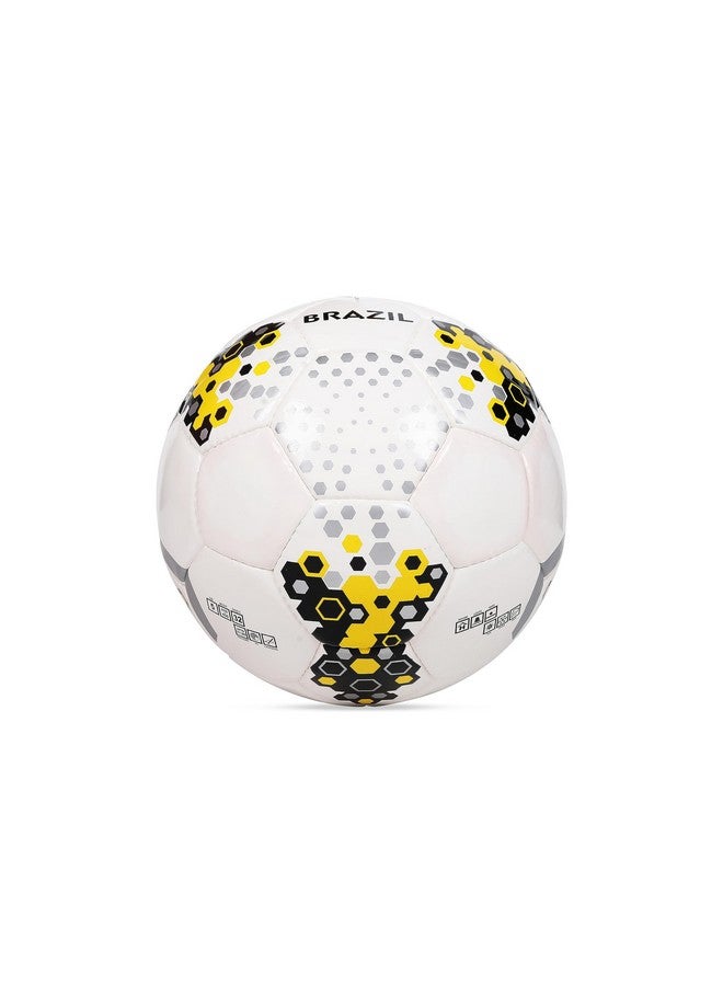 COSCO كرة قدم كوسكو جلدية من البرازيل، مقاس 5 (متعددة الألوان) - Image 4