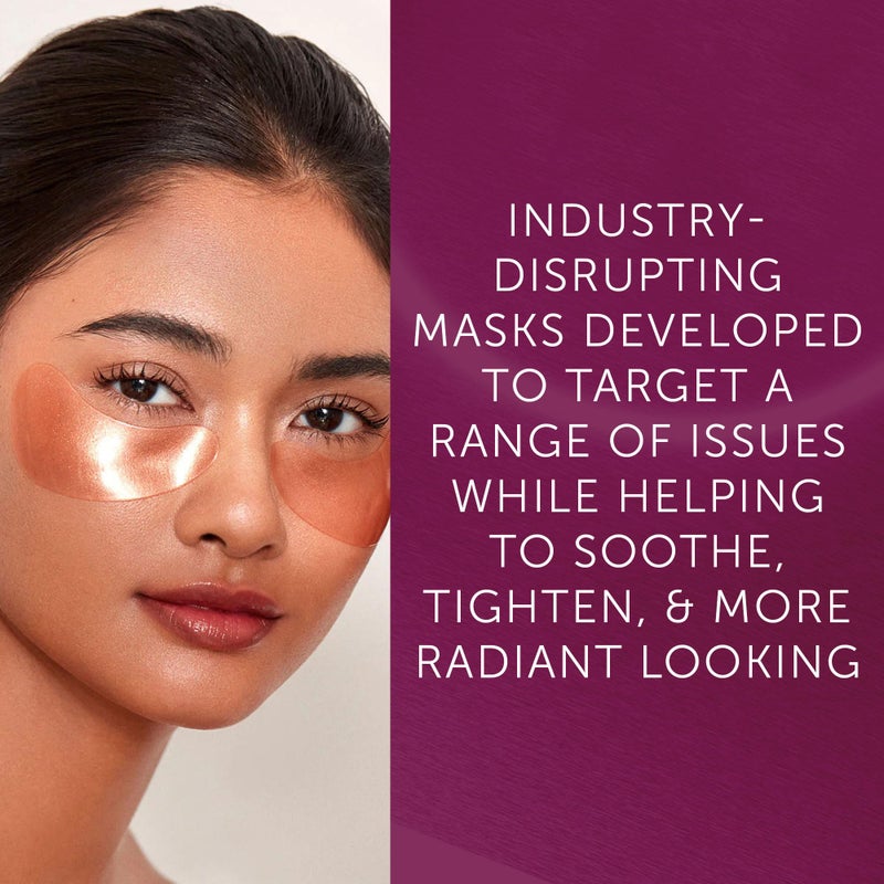 111SKIN قناع العين المضيء بالذهب الوردي من 111SKIN، لاصقات تحت العين المشرقة والمُرطبة للبشرة الباهتة والجافة مع مستخلص الورد، الذهب الغروي وفيتامين C، يحسن مظهر الهالات السوداء، 8 أزواج - Image 4