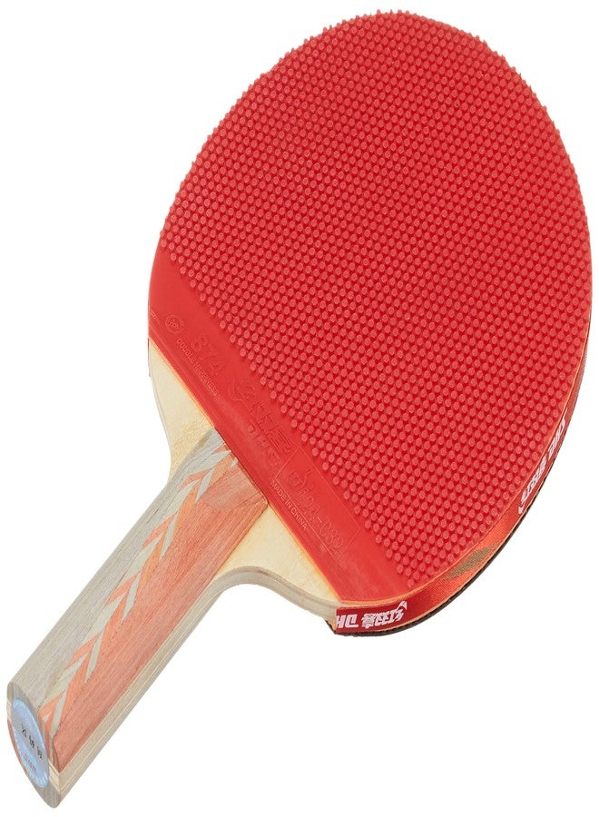 دي إتش أس مضرب تنس الطاولة A4001 DHS مع كرة تنس الطاولة DHS 40 مم 3 نجوم برتقالي (علبة 48 قطعة) - Image 4