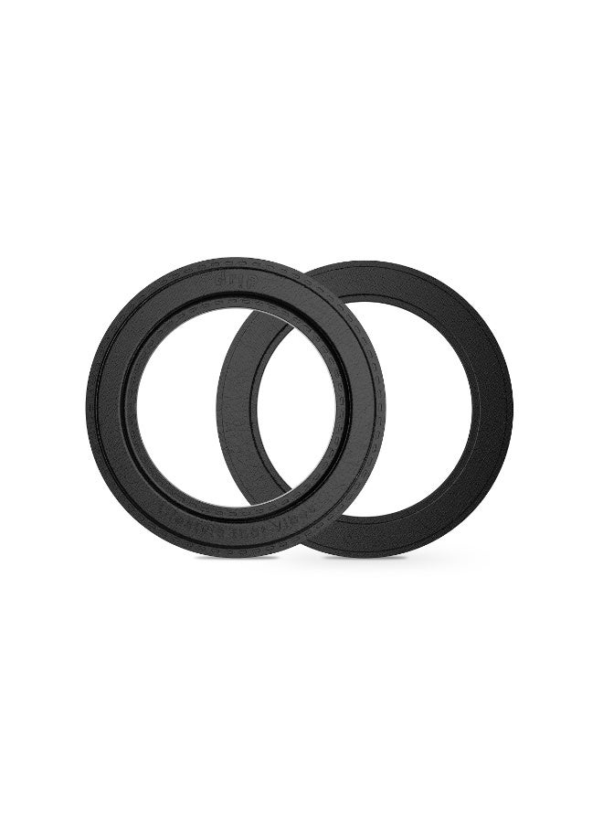 DRIP Magnetic Ring & Metal Ring – Black | Magnetic Phone Grip & Kickstand Compatible with MagSafe and Car Mounts - Image 1