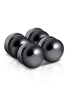 SAVITA 4PCS Hijab Magnet, Strong Hijab Magnets Pins Multi-Use Scarf Magnets for Women Girls Kids Scarf Magnets for Hijab (Dark Grey)  - Image 1