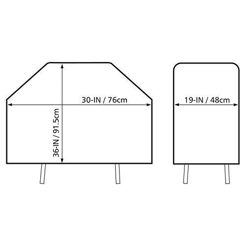 Broil King 67420 Porta-Chef Series Select Grill Cover , Black - Image 2