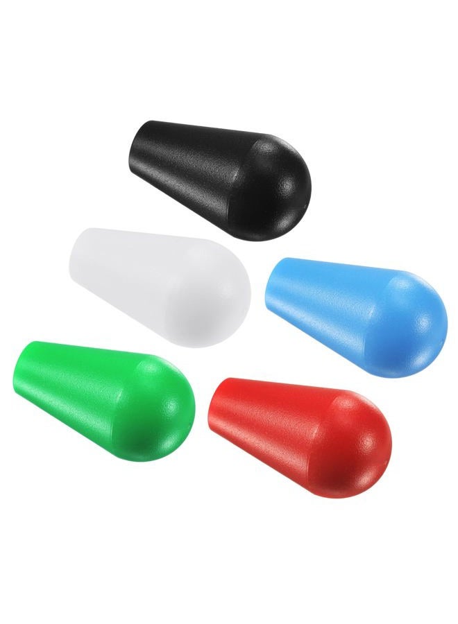 uxcell Ellipse Oval Joystick Head Rocker Ball Top Handle Arcade Game Replacement 5 Colors - Image 5