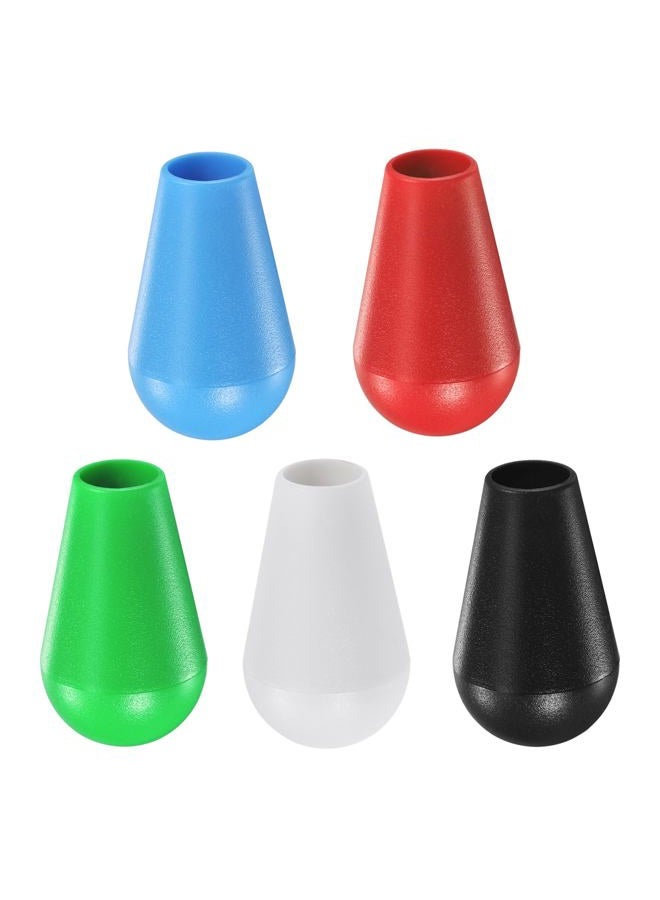 uxcell Ellipse Oval Joystick Head Rocker Ball Top Handle Arcade Game Replacement 5 Colors - Image 4