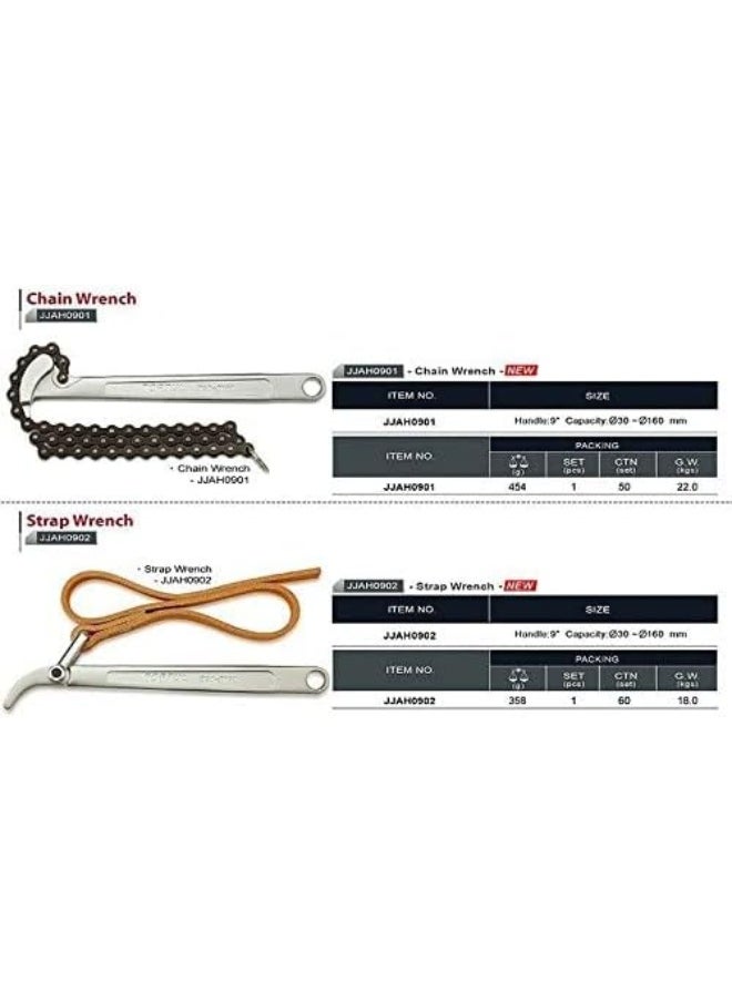TOPTUL Toptul - Strap Wrench 9-Inches  - Image 3