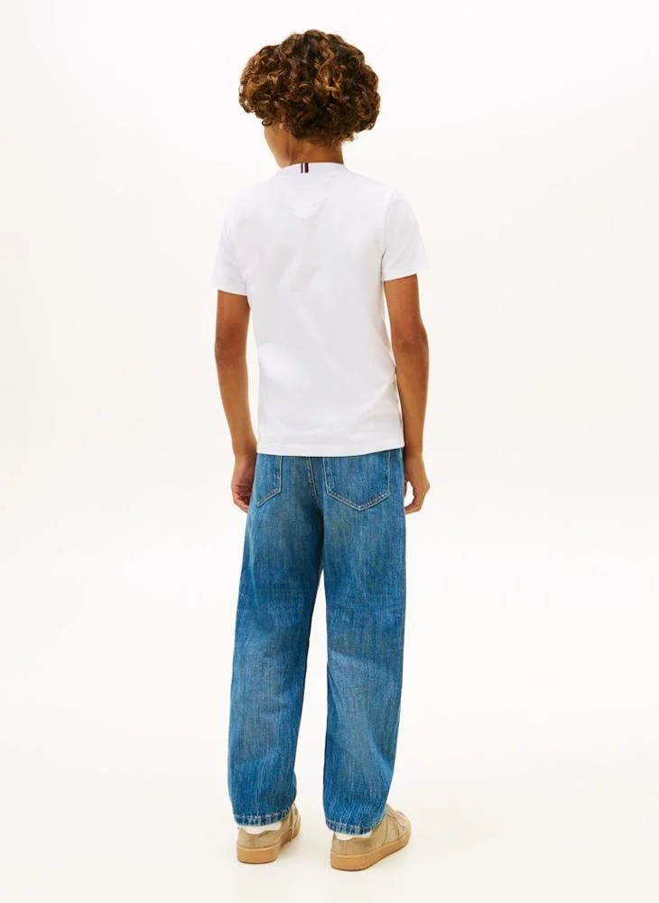 TOMMY HILFIGER Kids Tommy Faded Print T-Shirt