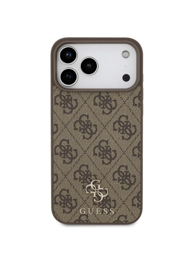GUESS Guess 4G Small 4G and Classic MagSafe - Case for iPhone 17 Pro Max (brown) - Image 2
