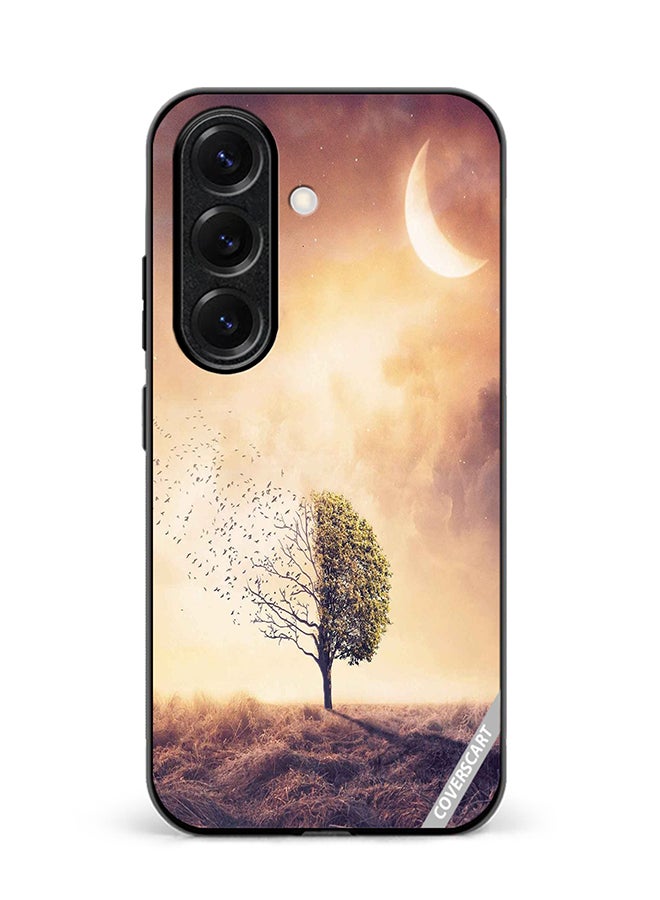 Protective Case Cover For Samsung Galaxy S25 Plus Nature Design Black