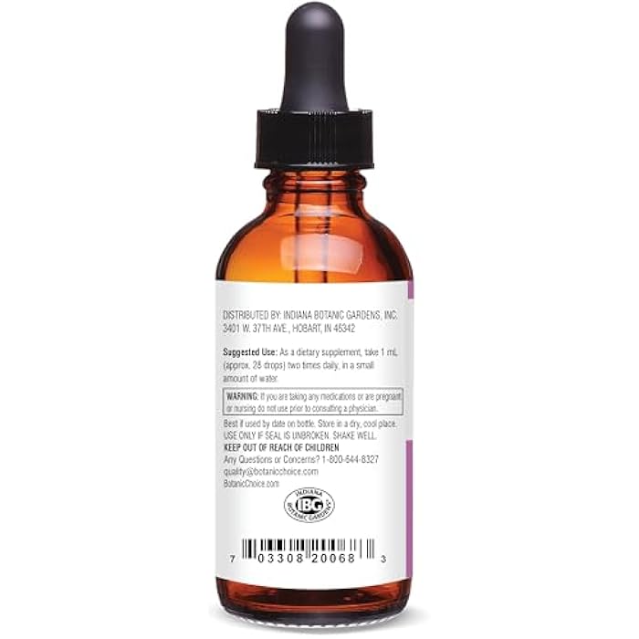 Botanic Choice Milk Thistle Liquid Extract, Alcohol Free, Gluten Free, Fast Acting Traditional Liver Favorite, 1 fl. oz - Image 4
