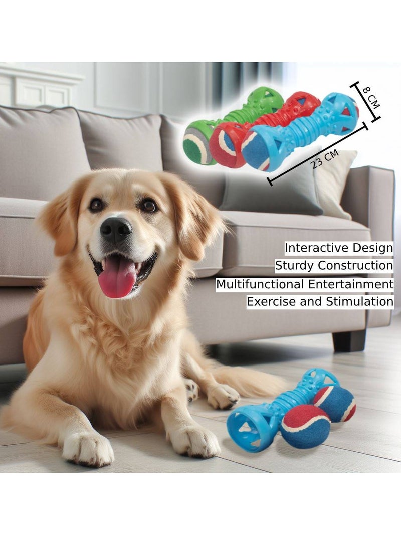 PL - 2-Ball Handle/Dumbbells - Green - Image 1