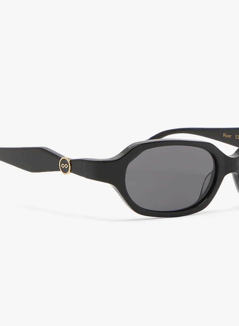 KAREN WAZEN  Oval Sunglasses for Women | Best Price UAE