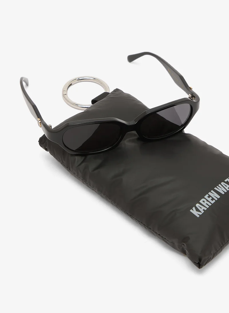 KAREN WAZEN  Oval Sunglasses for Women | Best Price UAE